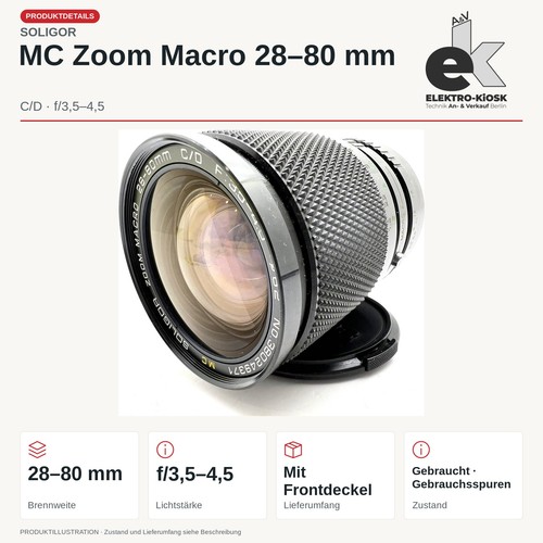 Soligor zoom macro 80 mm - soligor,