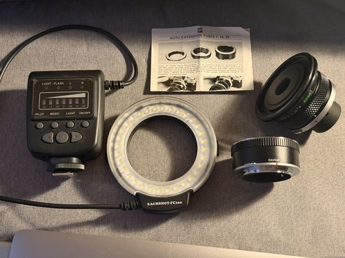 Adattatore obiettivo macro - , om