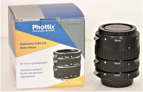 Phottix set tubi macro per - phottix,